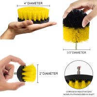 3412 Pcs Drill Brush Cleaner Kit Power Scrubber for Cleaning Bathroom Bathtub Electric Scrub Drill Brushes Tile Cleaning Tools