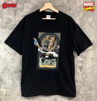 ลิขสิทธิ์แท้จาก Marvel เสื้อยืด Loki The Master Of Mischief แขนสั้นผู้ชาย สีดำ Official licences mvx-162