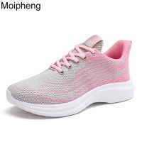 ™◆  Moipheng Womens Shoes Mesh Breathable Platform Sneakers Female Tennis Lace-Up Sport Gym Sneaker Zapatillas Mujer