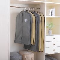 [COD] dust hanging clothes bag suit fully enclosed wardrobe coat pocket