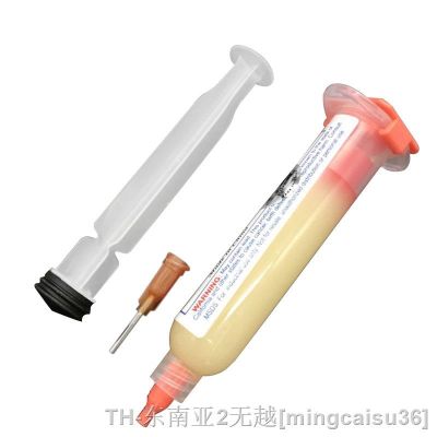 hk♟☞﹍  1 Set Needle Shaped 10cc NC-559 PGA BGA SMD  With Syringe Solder Paste Flux Grease Repair Solde