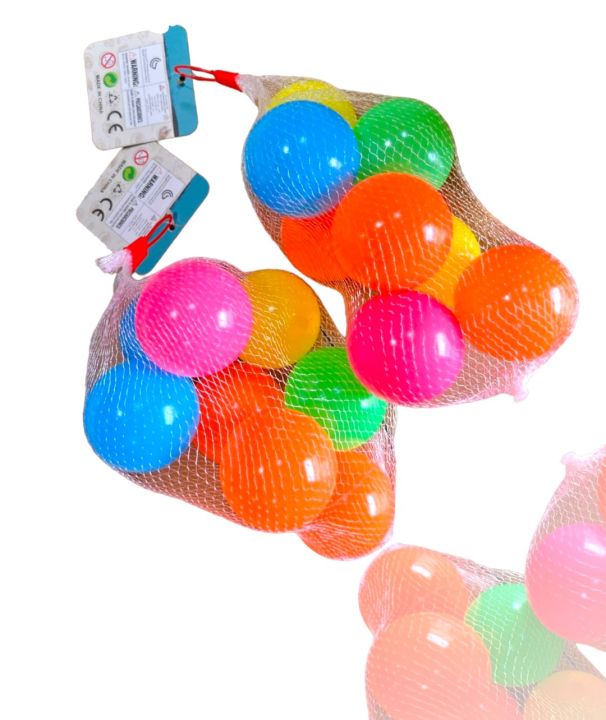 ลูกบอลคละสี-ยกแพ็คของเด็กเล่น-ของขวัญของฝากใ-ห้คุณหนูๆ-สินค้าขายดีส่งตรงจากไทย
