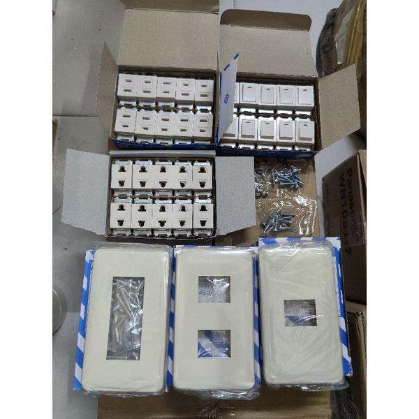 Panasonic switch/outlet/universal outletplates123gangSold per box10pcs Lazada PH