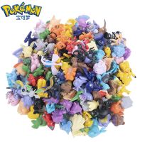 24-144 Pcs Pokemon Figures 2-3CM No Repeat Styles Kawaii Pikachu Mini Action Figure Collection Pets Model Toys Childrens Gift