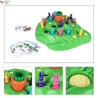 LT【Fast Delivery】Children S Puzzle Game Rabbit Cross Country Competition Parenting Intelligence Board Game Family Party Game"1【cod】