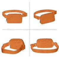 กระเป๋าคาดเอว Fanny Pack 8X9.5X2นิ้วกระเป๋าเข็มขัดกระเป๋า Crossbody สำหรับผู้หญิง Men