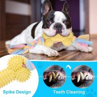 Bite Dog Rope Toy Pet Toy Dog Ball Pet Tooth Cleaning Chewing Ruer Toys For Small Dogs Ruer Dog Toy Pet Teething Dog Favors