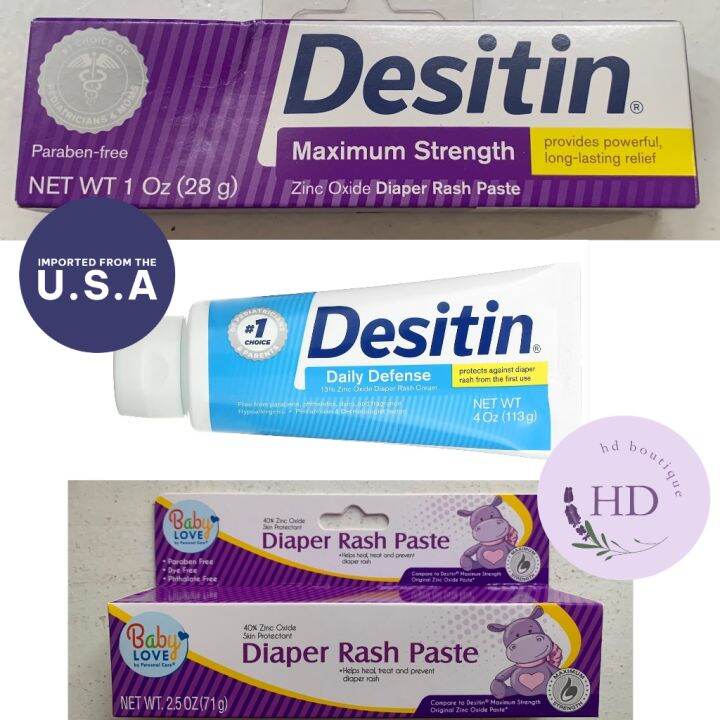 Desitin / Baby Love Diaper Rash Treatment Paste (Imported from USA