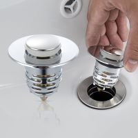 Universal Pop Up Copper Core Basin Drains Filter Sink Bathtub Anti-Blocking Stopper Hair Catcher Kitchen Bathroom Essories