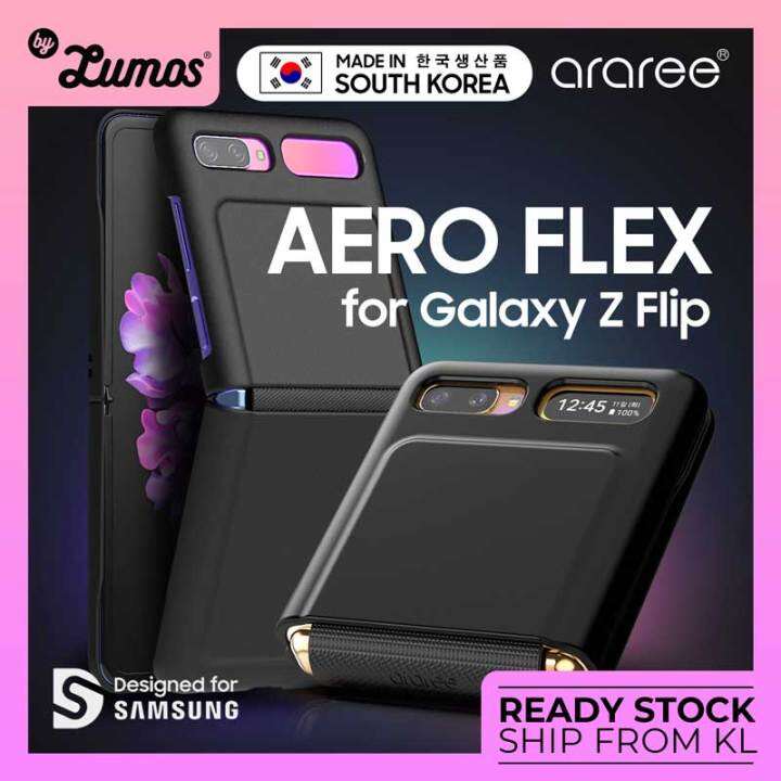 Araree Aero Flex Samsung Galaxy Z Flip 5G Protective Case - Black