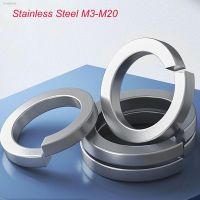 ❃◙ M3-M20201Stainless Steel Spring Washer Screw Washer Heavy-duty Spring Elastic Washer Thickened Metal Circular Washer