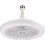 E27 Ceiling Fan with Lights,Enclosed Low Fan Light