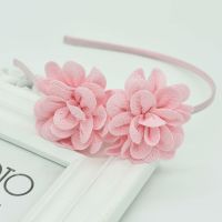 ❏☃✥ New popular Childrens Two flower headband headdress girls multicolor hair accessories flower hair band Female pop gift