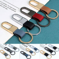 【DT】Pu Leather Keychain Men Metal Waist Hanging Key Holder Luxury Business Wallet Car Key Ring Men Women Creative Small Gifts hot