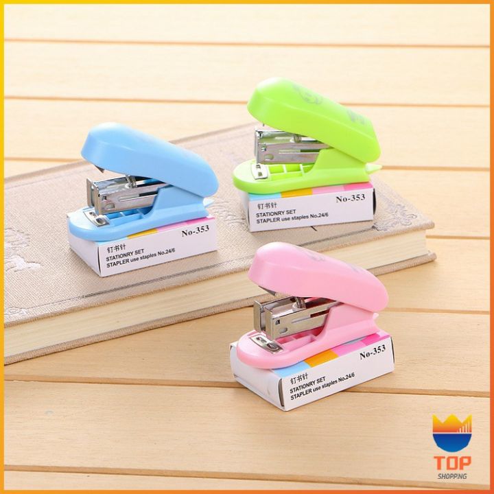 top-แมคเย็บกระดาษ-mini-ขนาดพกพาสะดวก-mini-stapler