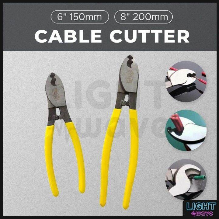 [READY STOCK] 6" 150MM / 8" 200MM CABLE CUTTER ELECTRICAL WIRE CUTTER