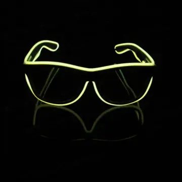  Light Up Glasses,Dark Party Colorful Glowing Glasses,Rechargeable  Music Festival Futuristic Technology Glasses LED Party Glasses,Birthday  Party Supplies : Toys & Games