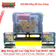 Máy Đồng Hồ KIM TRÔI Cao Cấp SKM Tặng Pin TOSHIBA và Bộ KIM Hoa Văn