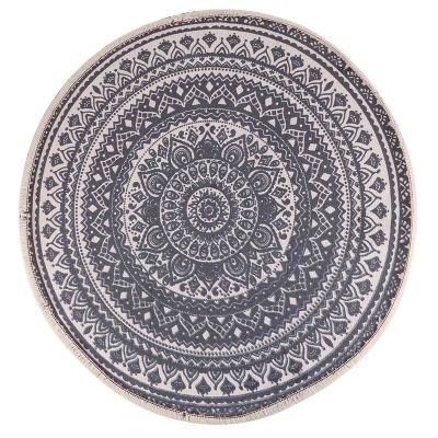 Round Rugs Bedroom Rugs Bohemian Mandala Circle Rugs Suitable for Family Living Room Coffee Round Rugs