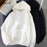 Loose Hoodies Fashion Thick Oversize Coat Female Tops Women Autumn Streetwear Korean Solid 6 Colors Harajuku Sweatshirt 11619