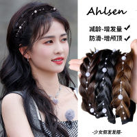 Pearl Women Wide Wig Beadbands Fashion Pretty Handmade Head Hoop Female Headwear Hair Accessories