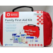 Family First Aid Kit American Red Cross 120 pieces first aid kit