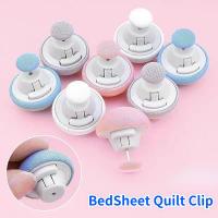 【JH】 New BedSheet Quilt Clip To Duvet Cover Fastener Anti-Slip Blanket Holder Fixator Grippers