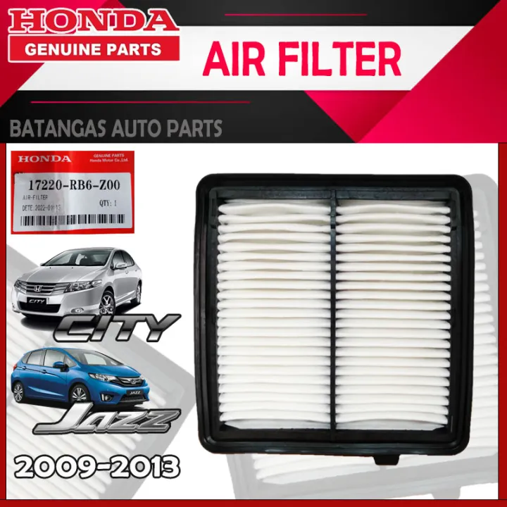 GENUINE AIR FILTER HONDA JAZZ / CITY 20092013 17220RB6Z00 MADE IN