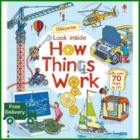 Great price  หนังสือความรู้ทั่วไปภาษาอังกฤษ Look inside How Things Work (Board book)
