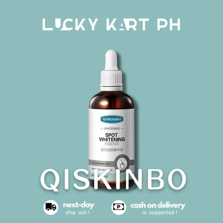 QISKINBO melasma removing and pekas essence 100ml, original and genuine ...