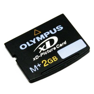 Olympus 2GB xD Memory Card (M+) with 3D / Panorama/Art functions - Full Retail Pack including Storage Case