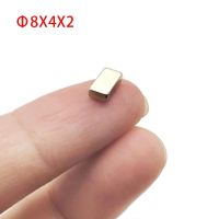 Small neodymium magnet bar 8x4x2mm mini thin rectangular magnet strong powerful permanent rare earth magnet Imanes magnetic bar