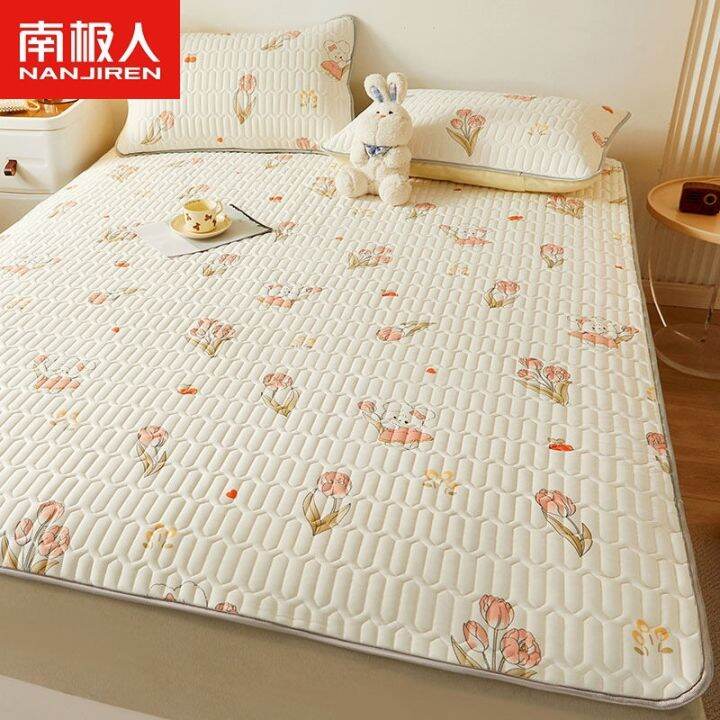 antarctic-people-latex-mat-three-piece-summer-1-5m-bed-1-8-washable-folding-ice-silk-soft-0-9