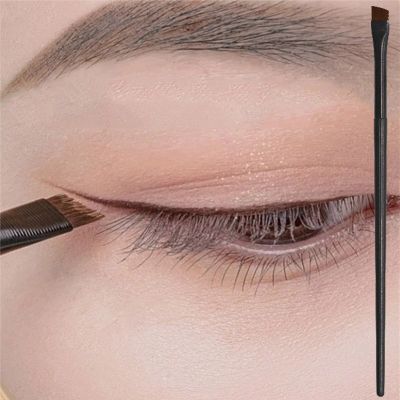 Brow Contour Brush Professional Eyebrow Eyeliner Small Angled Brushes High Quality Portable Eye Brow Liner Makeup Tools 1/2PCS Makeup Brushes Sets