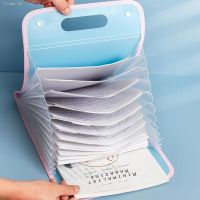 ❁☎ Plastic A4 Expanding File Folder Sorting Organizer Office Document Large-capacity File Bag Book Sorting Test Paper Storage Bag