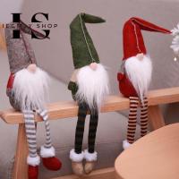 IEGM2Y DIY Cute Christmas Figurines Santa Kids Gifts Faceless Gnome Christmas Doll Party Supplies Xmas Decor