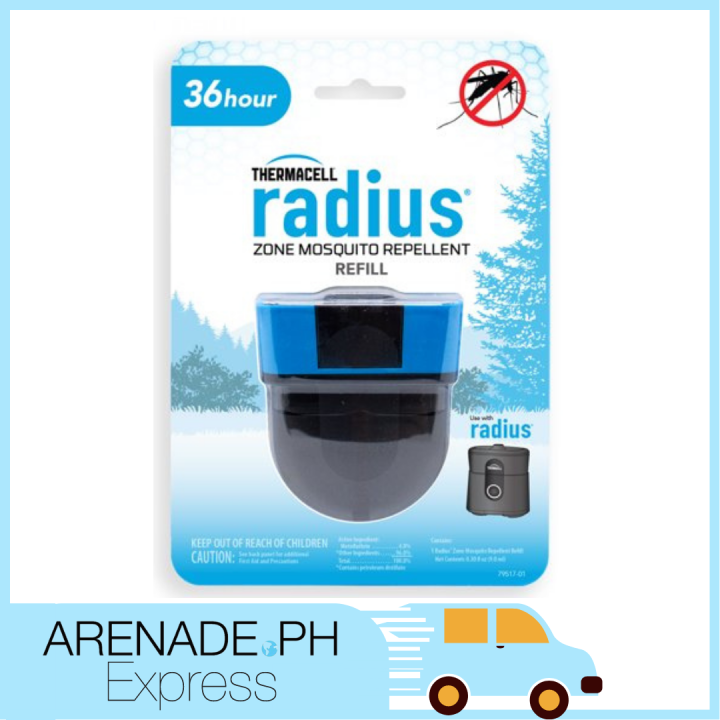 Thermacell Radius Zone Mosquito Repellent Refill Compatible use