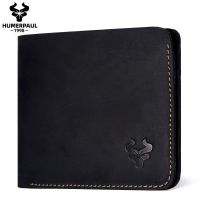 ZZOOI 100% Genuine Leather Men Wallet RFID Blocking Card Holder Lightweight Casual Pocket Foldable Clutch Bag Luxury Purse For Women