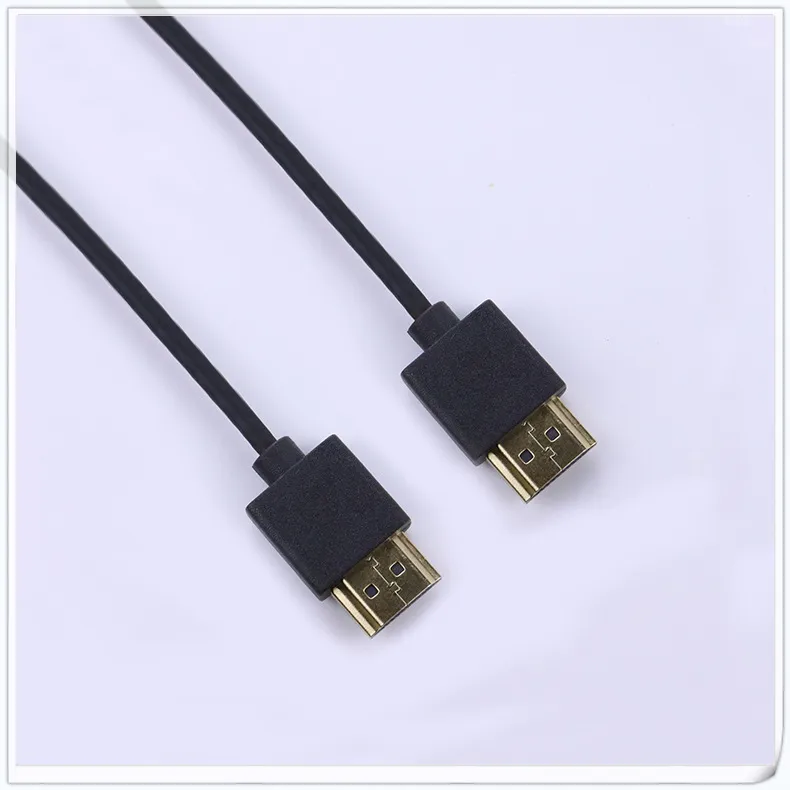 OD 3.2mm Super Soft Micro HDMI to HDMI to Mini HDMI Cable Ultra