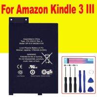 【】 Cybershock 170-1032-00 1830MAh สำหรับ3 III คีย์บอร์ด EReader D00901 Graphite 170-1032-01 GP-S10-346392-0100 S11GTSF01A