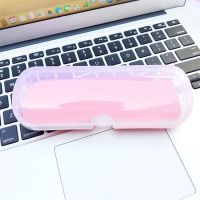 Colored Cute Travel Women Transparent PVC Eye Glasses Box Bag Case Protection Holder Carry Box Eyewear Accessories