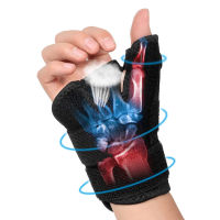 FENGJIDA Thumb Brace - Carpal Tunnel Wrist Brace Relief and Tendinitis Arthritis Sprained, Thumb Spica Splint Wrist Support to Help Sleep, Treat Trigger Finger Splint Sprained Relieve Pain - Fit Left and Right Hands F-Thumb Brace