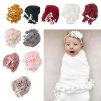 ♧♂ Baby Soft Cotton Receiving Blanket Waffle Knitting Hairballs Tassel Swaddle Wrap JE23 22 Dropshipping