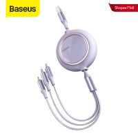 【คุณภาพสูง】Baseus 3 In 1 สายชาร์จ USB Type C Micro 3.5A สําหรับ iPhone 12 1.2 เมตร