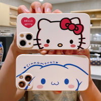 Cinnamoroll เคส Hello Kitty สำหรับ TECNO Spark 10 Pro 10C Spark GO 8C 8P 7T 7 NFC 6 GO POVA 5 4 Pro 3 POP 5 4 LTE Camon 12 Pro 18P 16 Pouvoir 4ฝาครอบป้องกัน