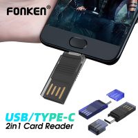 USB Micro SD/TF Card Reader USB2.0 Mini Mobile Phone Memory Card Reader High Speed USB Adapter Cardreader For Laptop Accessories
