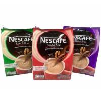 Nescafe เนสกาแฟ เบลนด์ แอนด์ บรู 27ซอง กาแฟสำเร็จรูป กาแฟ3in1