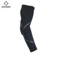 【NATA】 RIGORER Standard New Style Wristband Honeycomb Anti-Slip Extended Elbow Pad Rest Basketball Sports Arm Guard Mens Protective Gear Equipment Z117330307