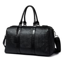 [COD] Hand-woven version of large-capacity travel bag casual short-distance trendy fitness one-shoulder diagonal large