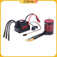 มอเตอร์ไร้แปรงถ่าน CCArte กันน้ำ60A ชุด ESC W/ฮีตซิงก์สำหรับรถ RC 1:10